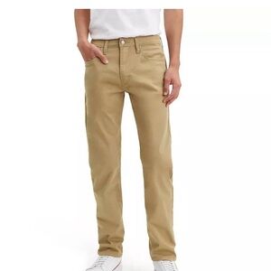 Levi's® 502™ Corduroy Tan/Brown Taper Stretch Pants NWOT size 34/32